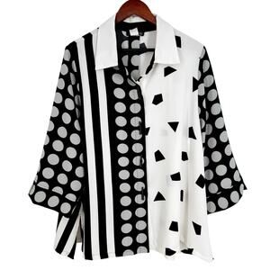 Moonlight Y & S Fashion Design Plus Size XXL Wearable Art to Wear Shirt Top